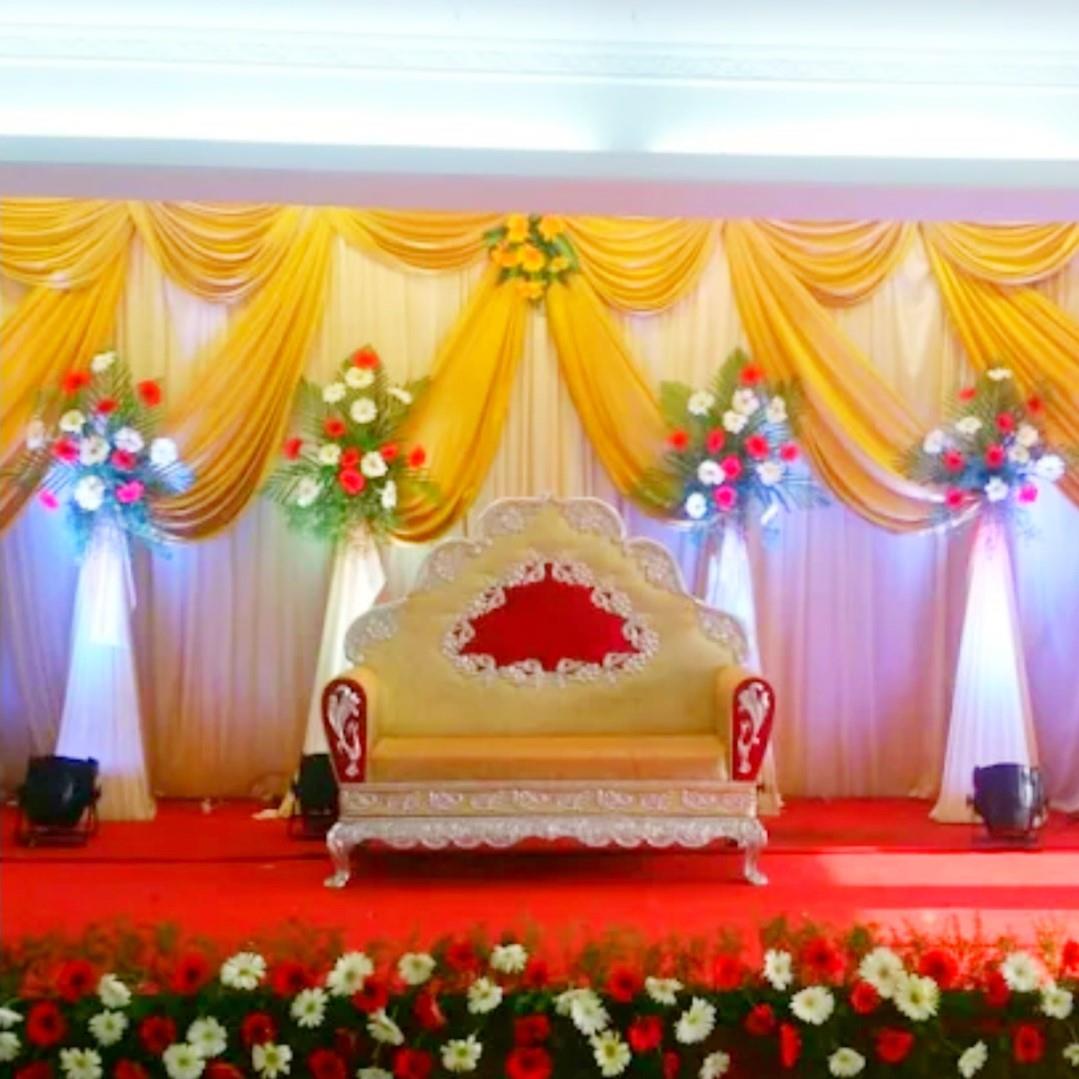 Simple Flowers Decorations In Bangalore For Engagement Ceremony