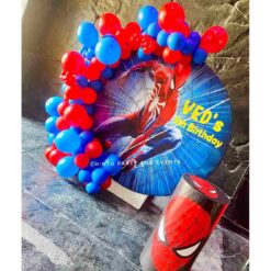 Spiderman Themed Birthday Decoration In Bangalore