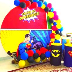 Superhero Themed Decorations For Birthday Party In Bangalore