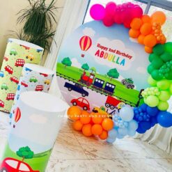 Transportation Theme Birthday Party Decorations In Bangalore