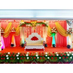 Wedding Reception Decoration With Flowers In Bangalore