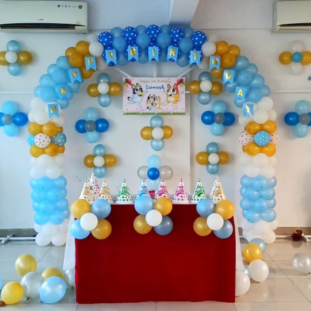 Balloon Decorations At Home For Kids Birthday Party In Bangalore