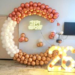 Balloon Ring Decorations For 26th Birthday In Bangalore