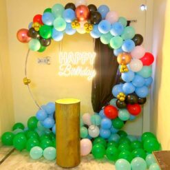 Balloon Ring Decorations For Birthday At Home In Bangalore
