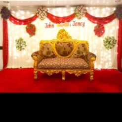 Christian Engagement Ceremony Flowers Decorations In Bangalore