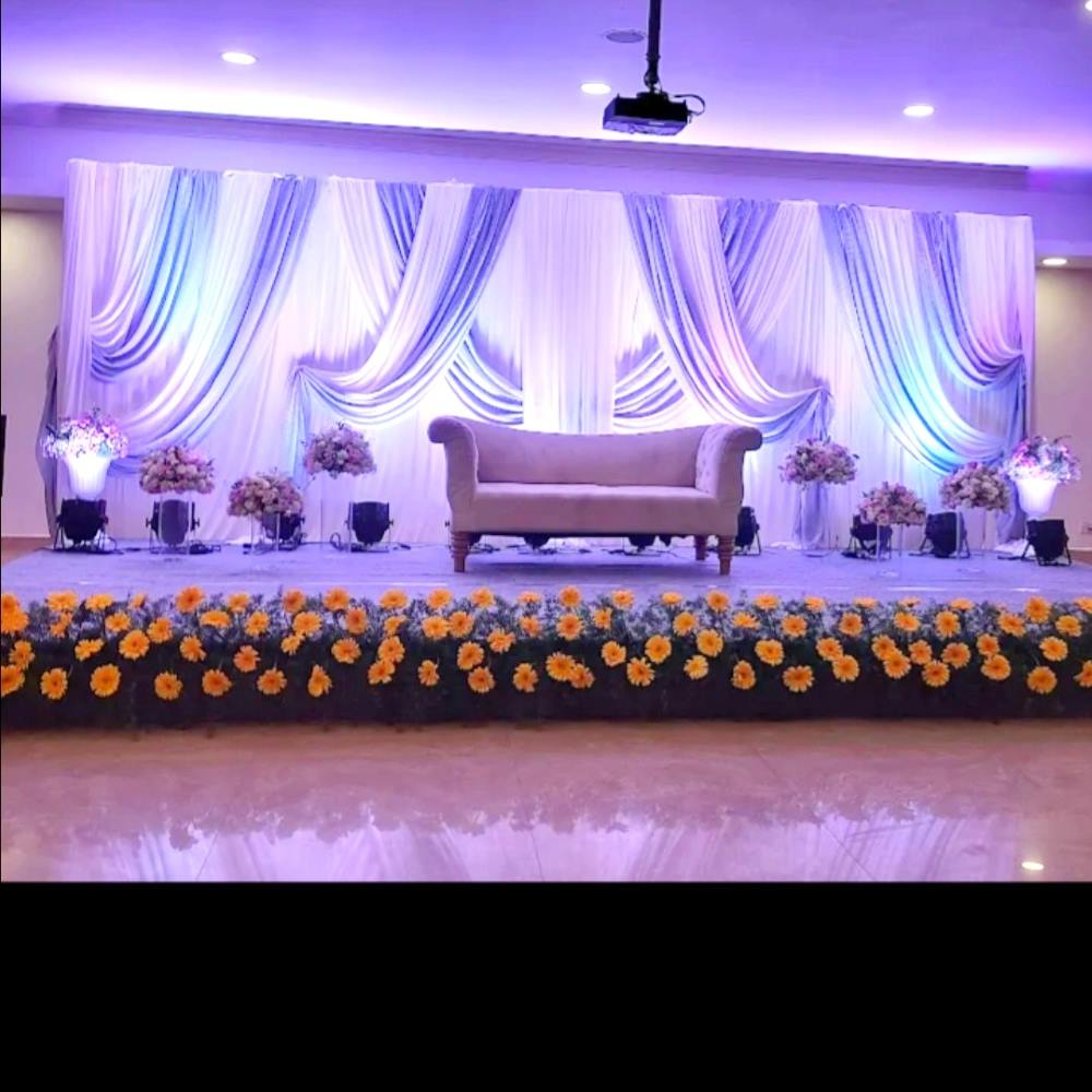 Christian Wedding Reception Flower Decorations In Bangalore