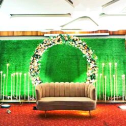 Elegant Engagement Ceremony Flower Decoration In Bangalore