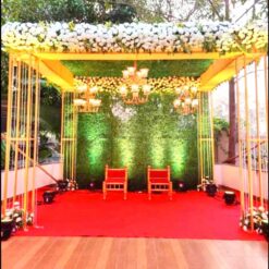 Elegant Flower Decoration For Wedding Mandap In Bangalore