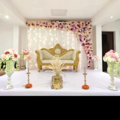 Kerala Wedding Reception Flower Decorations In Bangalore