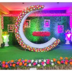Naming Ceremony Cradle Flower Decorations In Bangalore