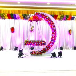 Naming Ceremony Flowers Decorations For Cradle In Bangalore