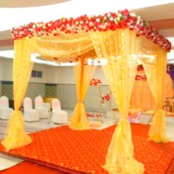Natural Flowers Decorations For Wedding Mandap In Bangalore