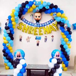 Simple Balloons Decorations For Kids Birthday Party In Bangalore