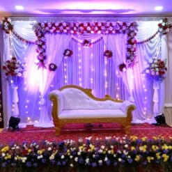 Simple Flowers Decoration For Engagement Ceremony In Bangalore