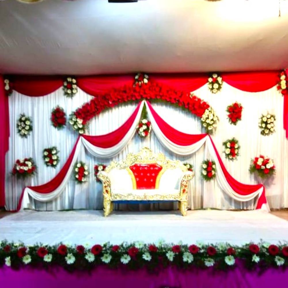 Simple Flowers Decorations For Wedding Reception In Bangalore