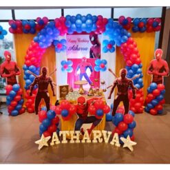 Spiderman Themed Birthday Decorations In Bangalore