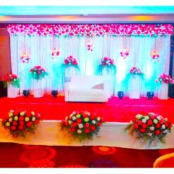 Elegant Flowers Decorations For Wedding Reception In Bangalore