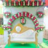 Engagement Ceremony Flowers Decoration At Home In Bangalore