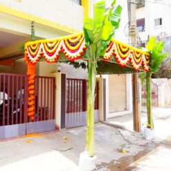 Flowers And Chappara Decorations For Housewarming In Bangalore