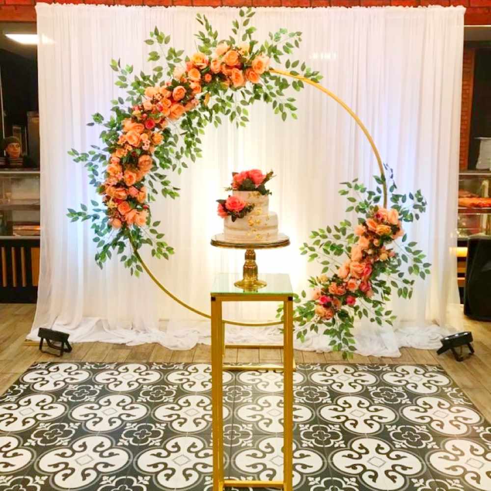 Flowers Ring Decoration For Engagement Ceremony In Bangalore