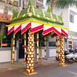 Grand Chappara Flowers Decorations For Housewarming In Bangalore