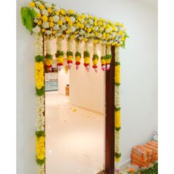 Main Door Flower Decorations For Housewarming In Bangalore