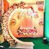 Naming Ceremony Cradle Flower Decorations At Home in Bangalore