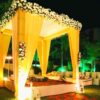 Natural Flowers Wedding Mandap Decorations In Bangalore