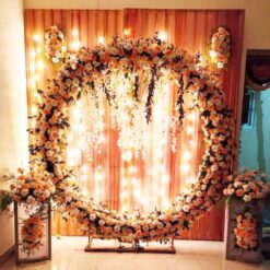 Ring Flower Decoration For Engagement At Home In Bangalore