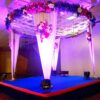 Round Wedding Mandap Flower Decoration In Bangalore