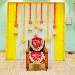 Simple Flowers Decoration For Haldi Ceremony In Bangalore