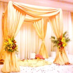 Simple Wedding Mandap Flowers Decorations In Bangalore