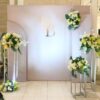 Stylish Flower Decoration For Engagement In Bangalore