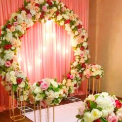 Stylish Flower Decoration In Bangalore For Engagement Ceremony