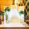 Stylish Flowers Decoration For Engagement In Bangalore
