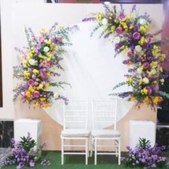 Stylish Flowers Decoration For Wedding Reception In Bangalore