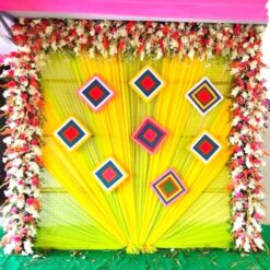 Traditional Flower Decoration For Haldi Ceremony In Bangalore