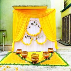 Traditional Flower Decorations For Haldi Ceremony In Bangalore