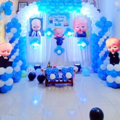 Boss Baby Theme Birthday Curtain Decoration In Bangalore