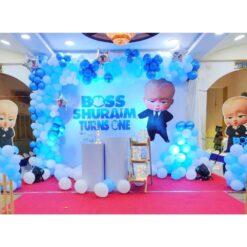Boss Baby Themed 1st Birthday Decorations In Bangalore