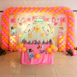 Butterfly Fairy Theme Birthday Decoration In Bangalore