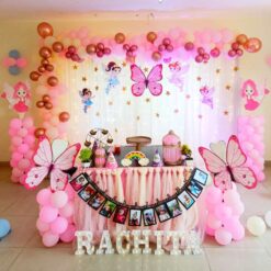 Butterfly Fairy Theme Birthday Decorations In Bangalore