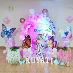 Butterfly Theme Birthday Decorations In Bangalore
