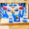Cars Themed Birthday Curtain Decoration In Bangalore