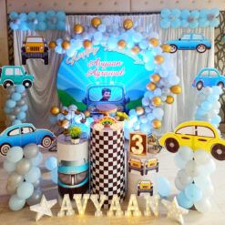 Cars Themed Birthday Decorations In Bangalore
