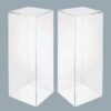 Clear Acrylic Plinths For Rent In Bangalore