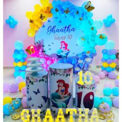 Mermaid Themed Birthday Party Decoration In Bangalore