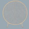 Metal Circle Ring With Mesh For Rent In Bangalore