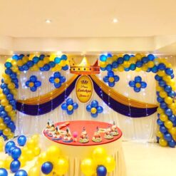 Prince Theme Curtain Decorations For Birthday In Bangalore