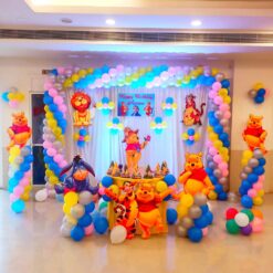 Winnie The Pooh Theme Birthday Decorations In Bangalore